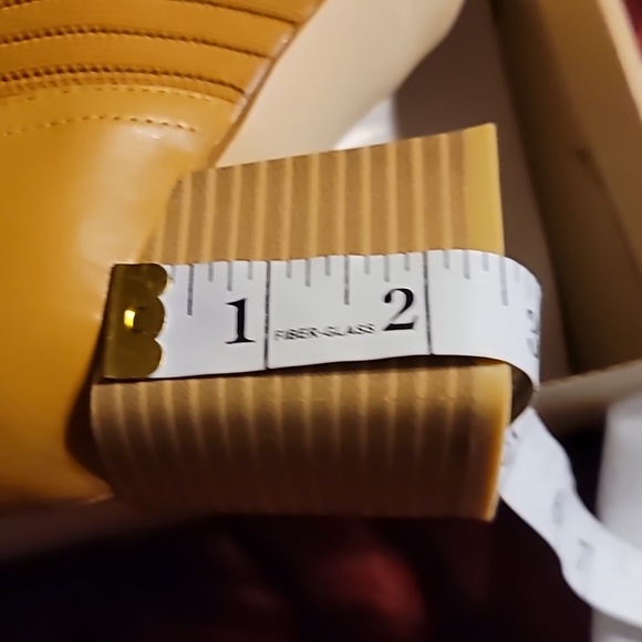 NIB Knit Sweater ankle slip on warm and cozy block heal bootie size 10 - Picture 7 of 7